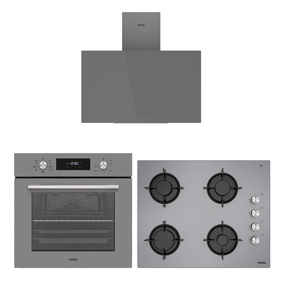 Vestel Eğik Gri Avantajlı 65 Dijital Set