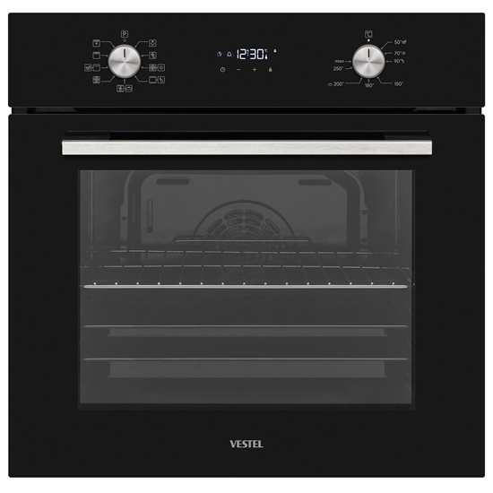 Vestel Eğik Siyah Dijital Lezzet Set