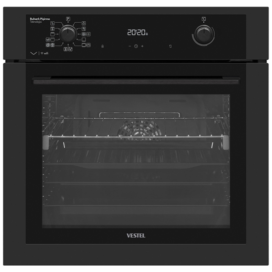 Vestel Eğik Siyah Dijital Prestij Set