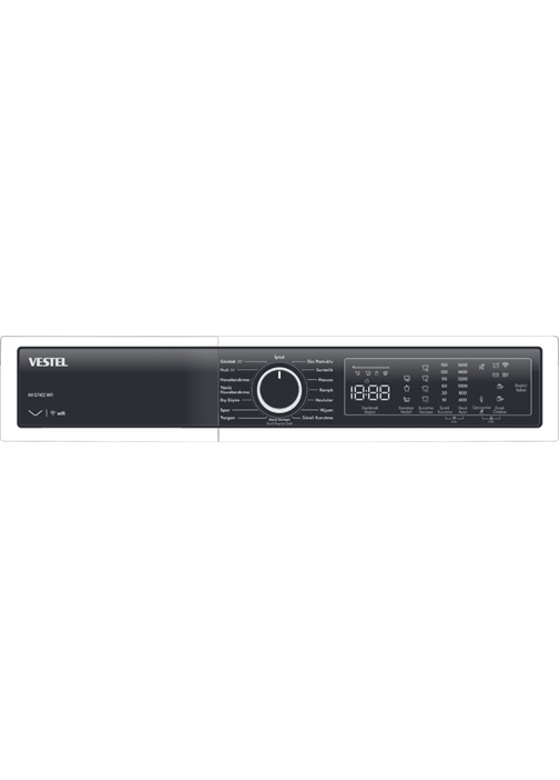 Vestel  KM 127402 WIFI 12 Kg Kurutma Makinesi